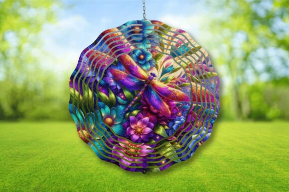 Download Dragonfly Bloom Wind Spinner - Bloom Collection