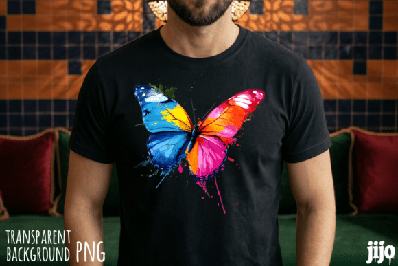 Download Butterfly Colorful Pride Rainbow PNG - Premium Bundle