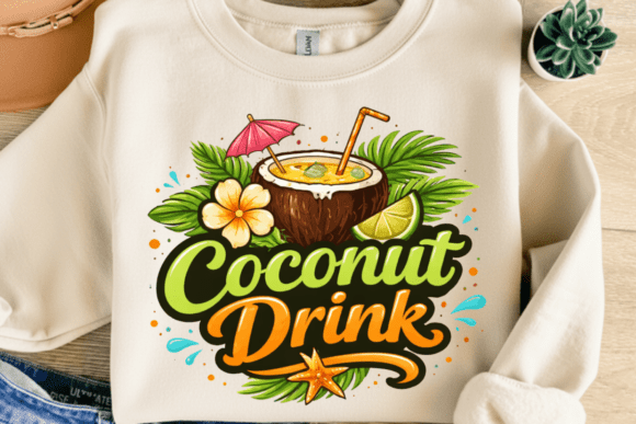 Download Tropical Coconut Cocktail PNG - Coconut cocktail Collection
