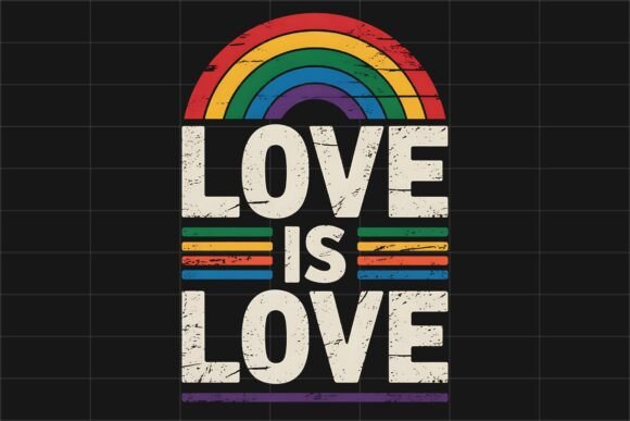Download Love is Love LGBTQ Pride Rainbow PNG - Premium Resources